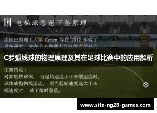 C罗弧线球的物理原理及其在足球比赛中的应用解析