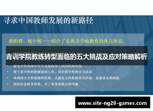 青训学院教练转型面临的五大挑战及应对策略解析